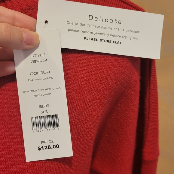 NWT French Connection Babysoft Cowl Neck Sweater - Picture 7 of 12